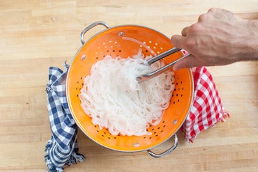 Cook the noodles: