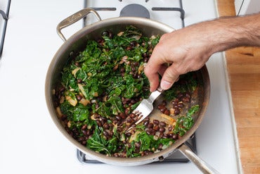 Add the beans: