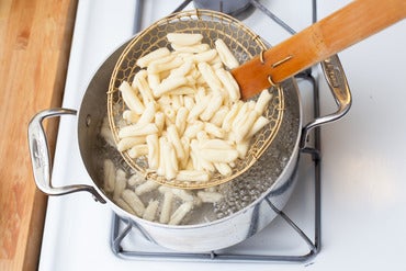 Cook the pasta:
