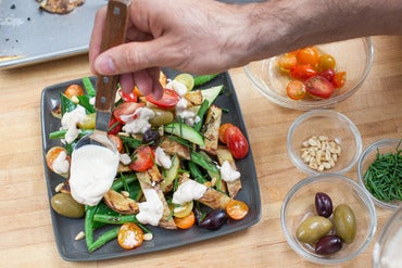 Plate your dish: