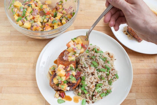 Plate your dish: