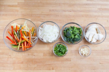 Prepare your ingredients: