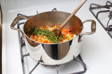 Start the sauce: