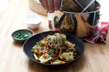 Plate your dish:
