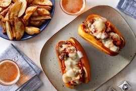 Philly-Style Cheeseburgers pics Philly-Style Cheeseburgers picture