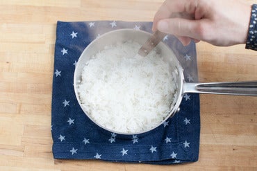 Cook the rice: