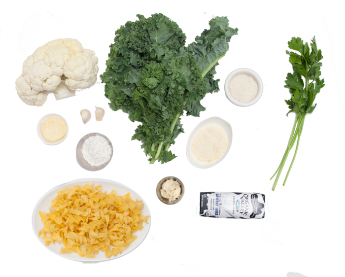 Recipe Creamy Kale & Cauliflower Casserole with HorseradishSpiced