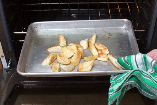 Roast the parsnip: