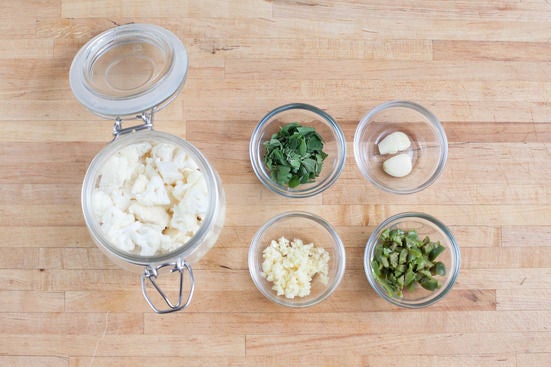 Prepare the ingredients: