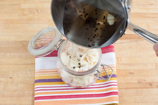 Pickle the cauliflower: