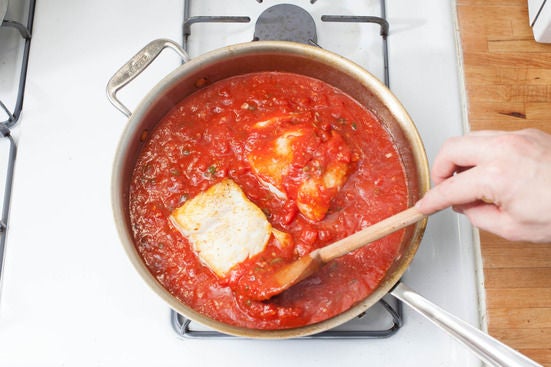 Make the sauce: