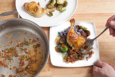 Plate your dish: