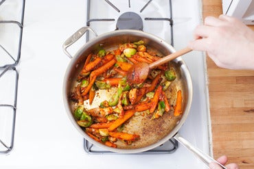 Add the tomato paste: