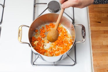 Start the soup: