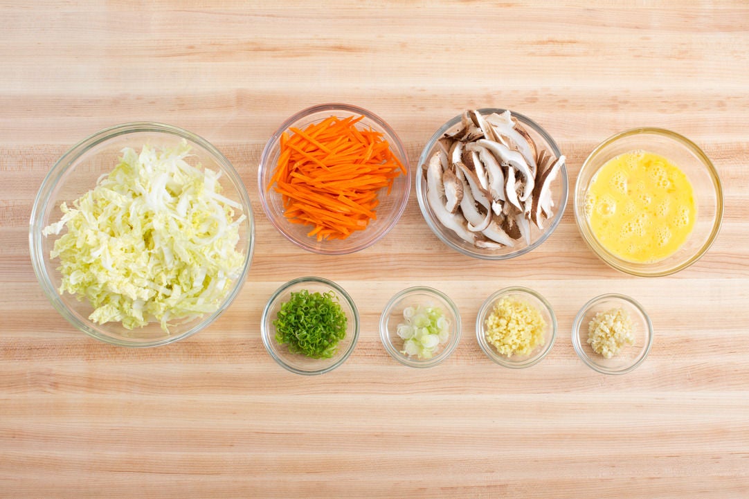 Recipe Moo Shu Vegetables with Pancakes & Plum Sauce Blue Apron