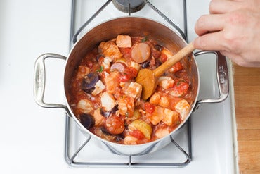Finish the stew: