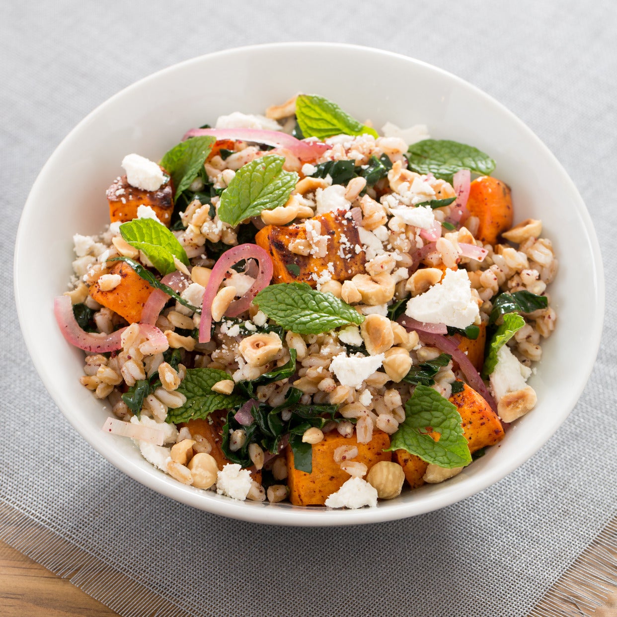 Apple, Farro and Bacon Salad with Warm Feta Cheese Apple, Farro and Bacon Salad with Warm Feta Cheese new photo Apple, Farro and Bacon Salad with Warm Feta Cheese Apple, Farro and Bacon Salad with Warm Feta Cheese new picture