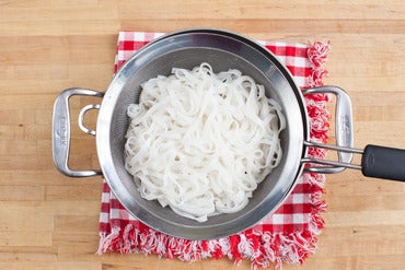 Cook the noodles: