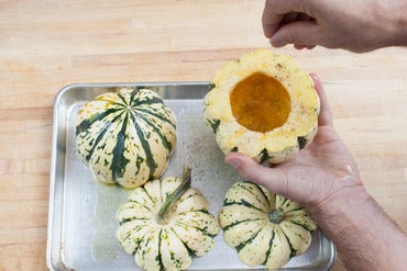 Roast the squash: