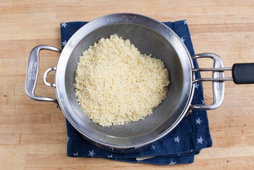 Cook the millet:
