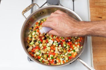 Make the caponata:
