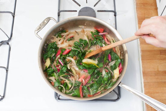Add the broth: