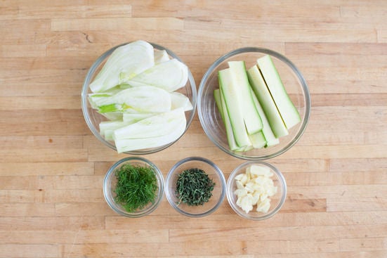 Prepare the ingredients: