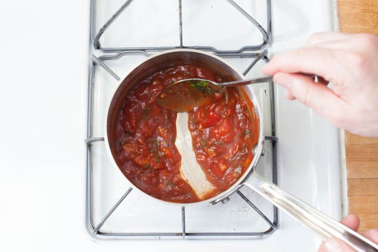 Make the tomato jam: