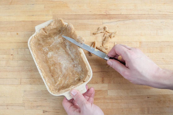 Prepare the crust: