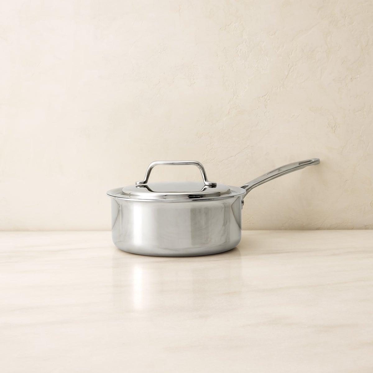 USA Pan Stainless Steel Small Saucepan Blue Apron