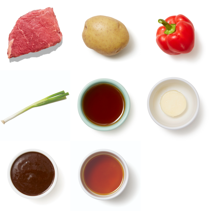 Recipe Seared Steaks & Black BeanChile Sauce with SesameRoasted