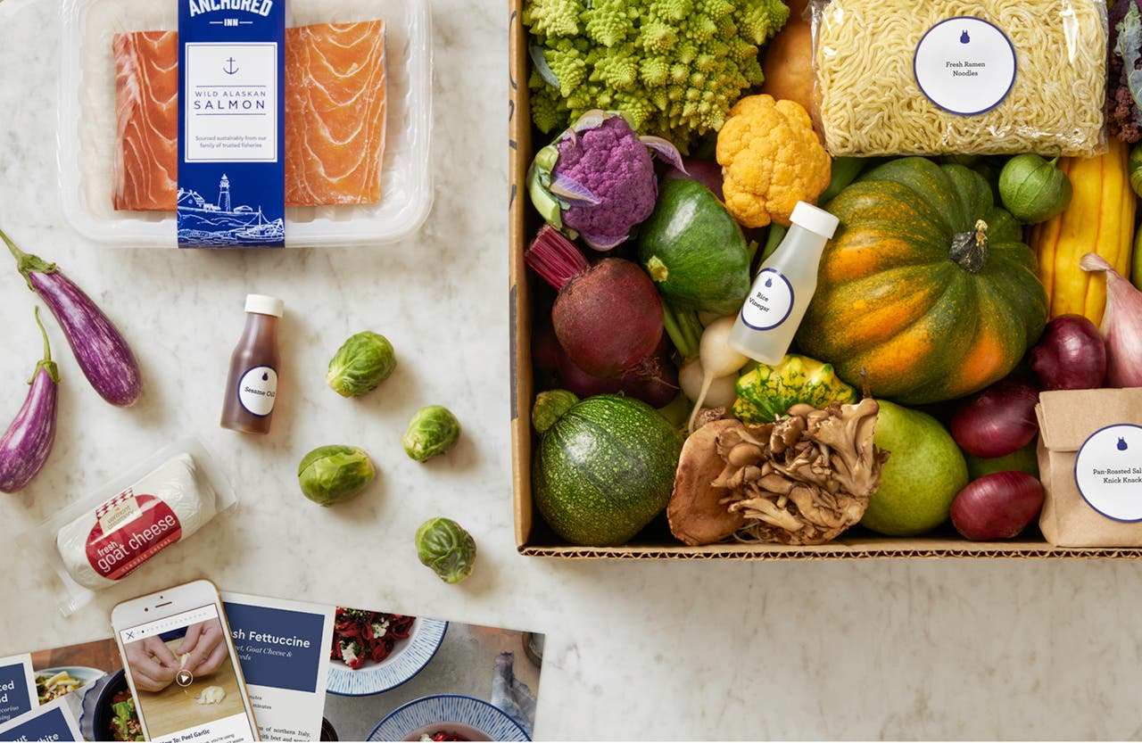 Blue Apron App - Discover the Best American Meal Kit Service with Easy Ingredients and Recipes