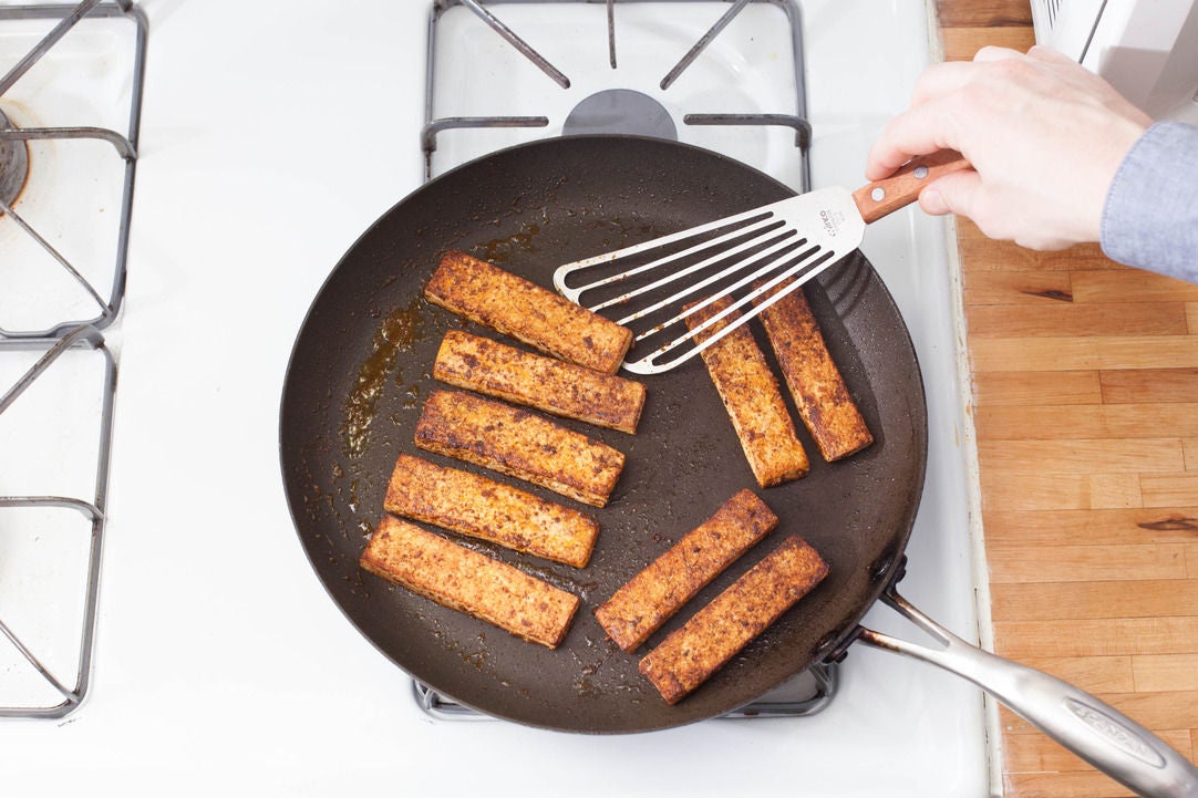 Recipe Tofu Fajitas with Fresh Guacamole & Whole Wheat Tortillas