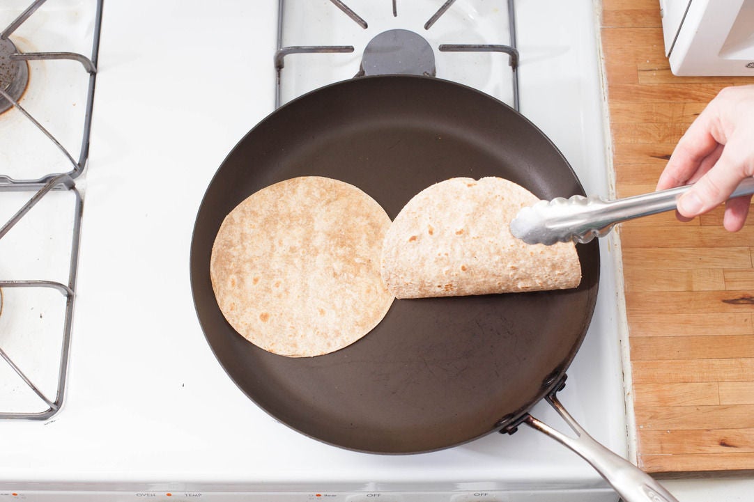 Recipe Tofu Fajitas with Fresh Guacamole & Whole Wheat Tortillas