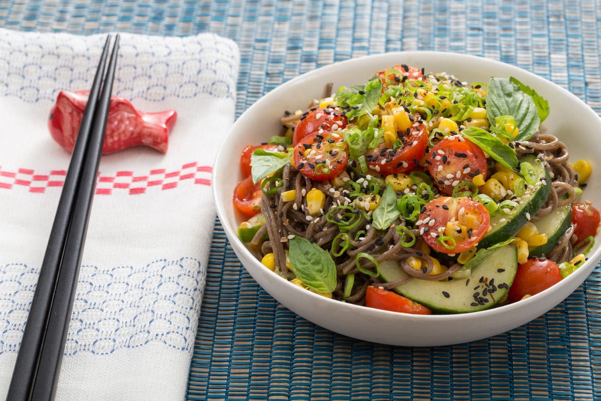 Recipe Summer Soba Salad with Corn and SoyMirin Dressing Blue Apron