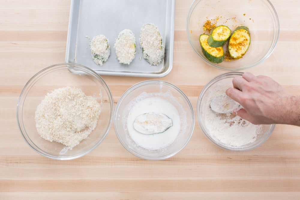 Recipe VadouvanSpiced Lamb Burgers with Crispy Curried Zucchini