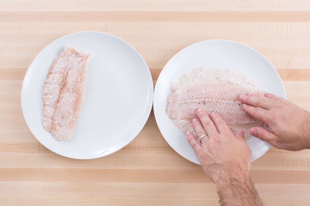 Recipe Crispy Cajun Catfish with Dirty Rice & Spicy Remoulade Blue Apron