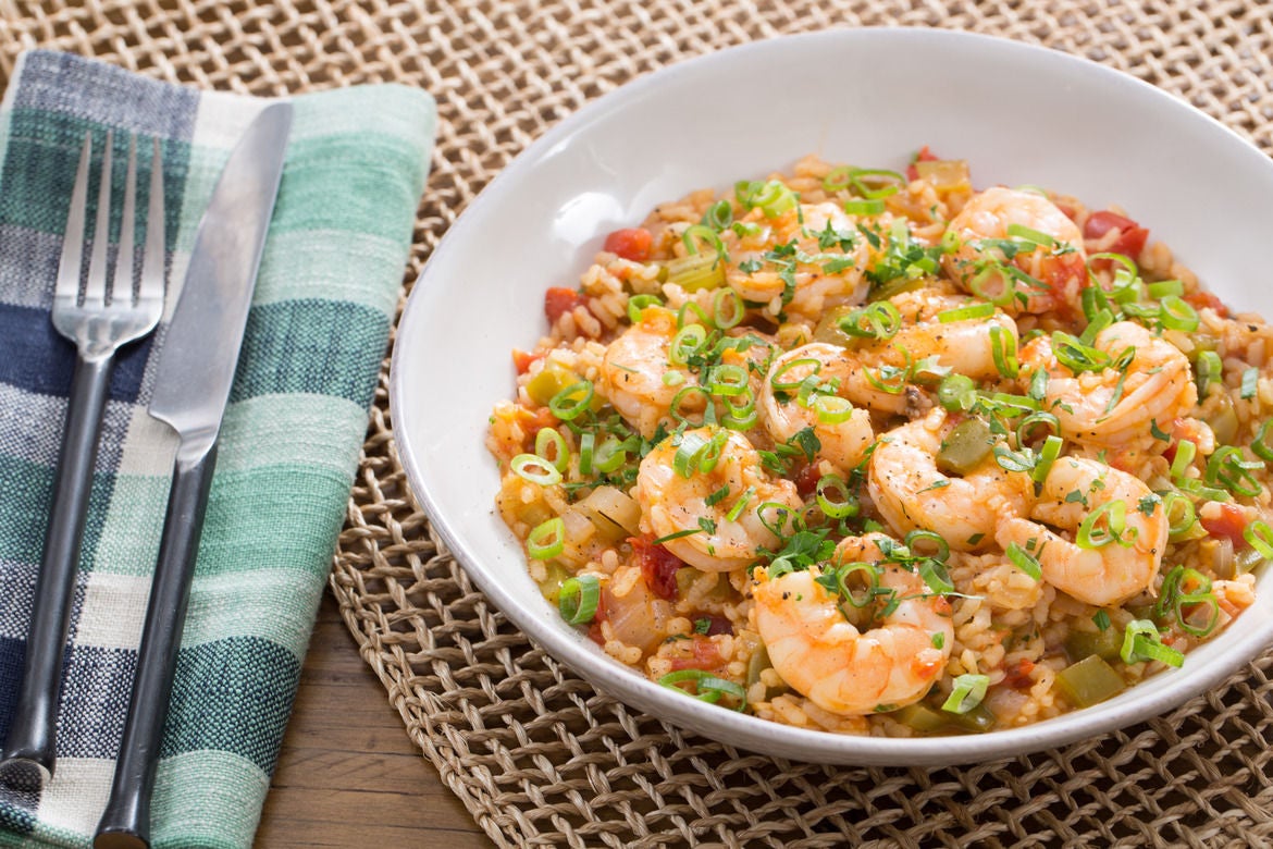 Recipe OnePot Shrimp Perloo Blue Apron