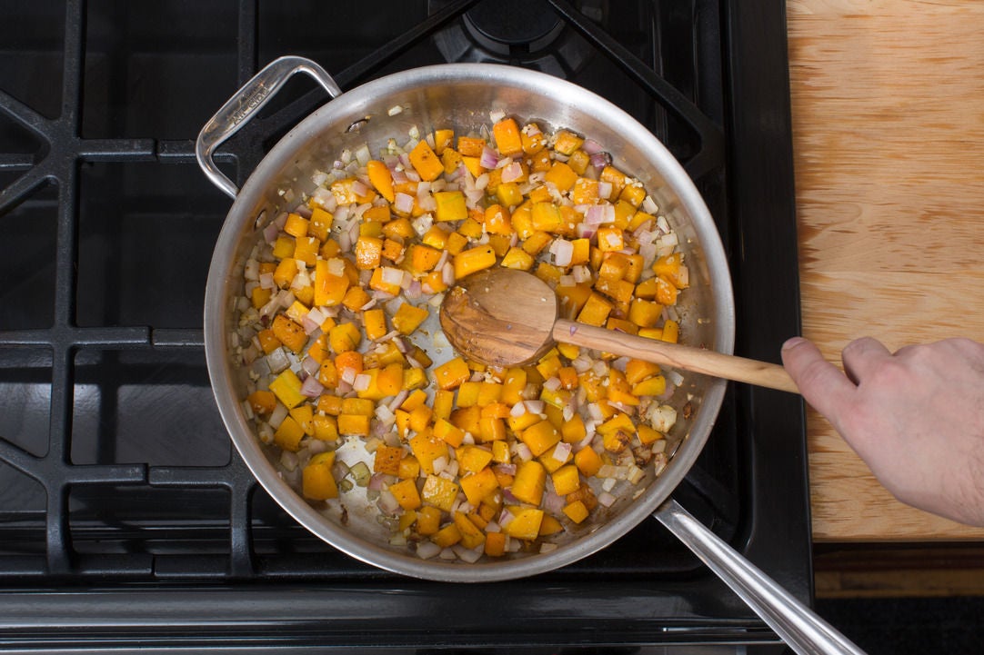 Recipe Spiced Pork, Squash & White Bean Soup with Lacinato Kale & Sage