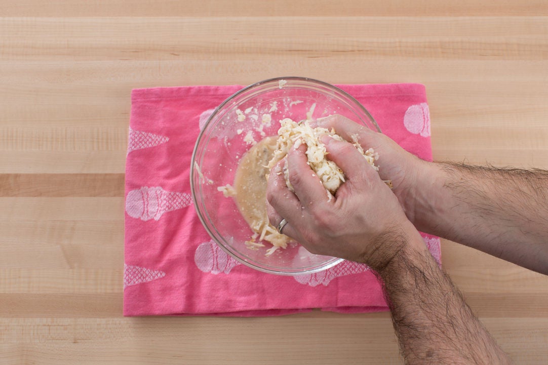 Recipe Roast Chicken & Potato Latkes with Savoy Cabbage & Apple