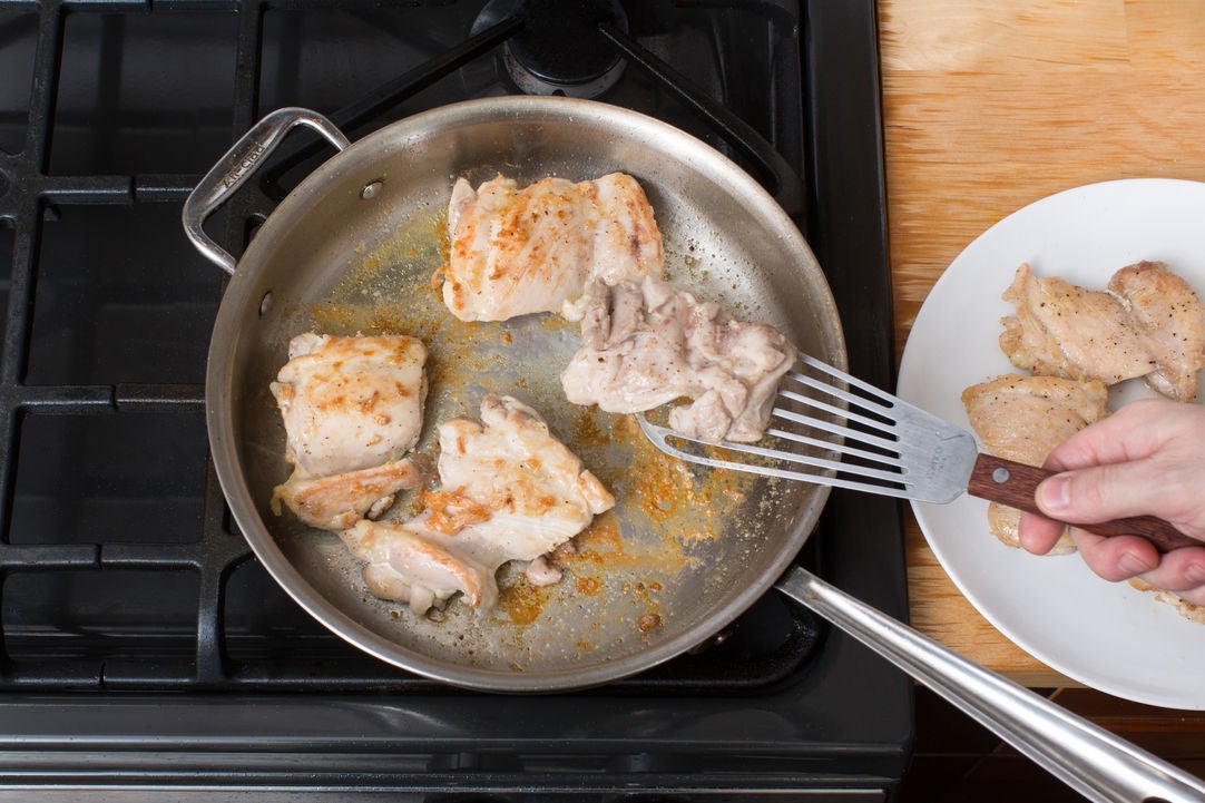 Recipe Apple CiderGlazed Chicken with Roasted Parsnip, Carrots & Baby