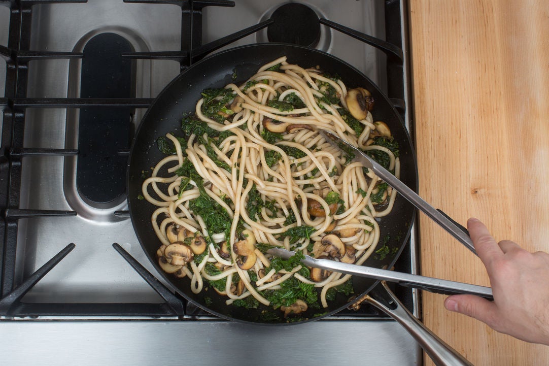 Recipe Miso & MapleGlazed Salmon with Fresh Udon Noodles & Cremini