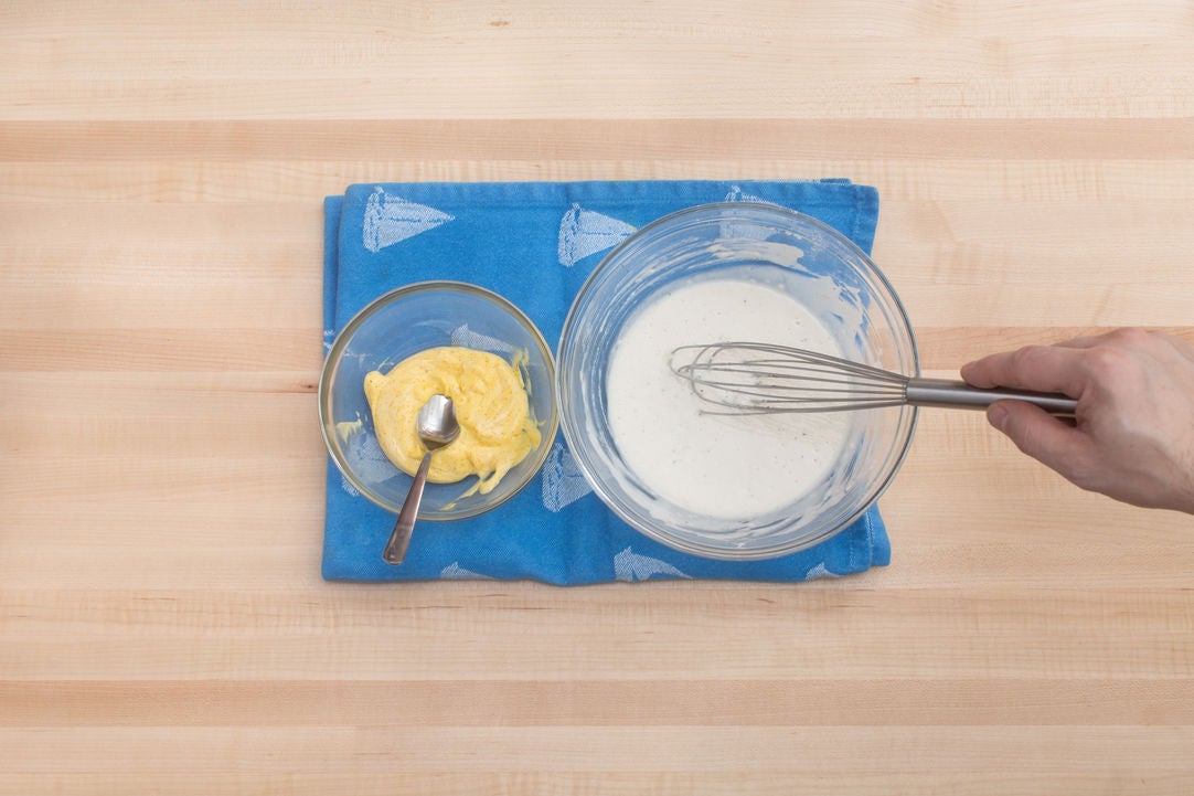 Recipe Crispy Catfish & PaellaStyle Rice with English Peas & Saffron