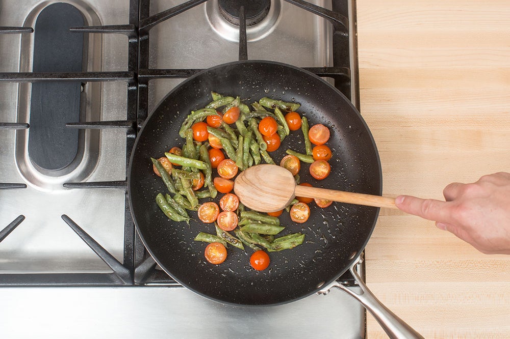 Recipe Seared Salmon & Sauce Gribiche with Mashed Potatoes, Summer