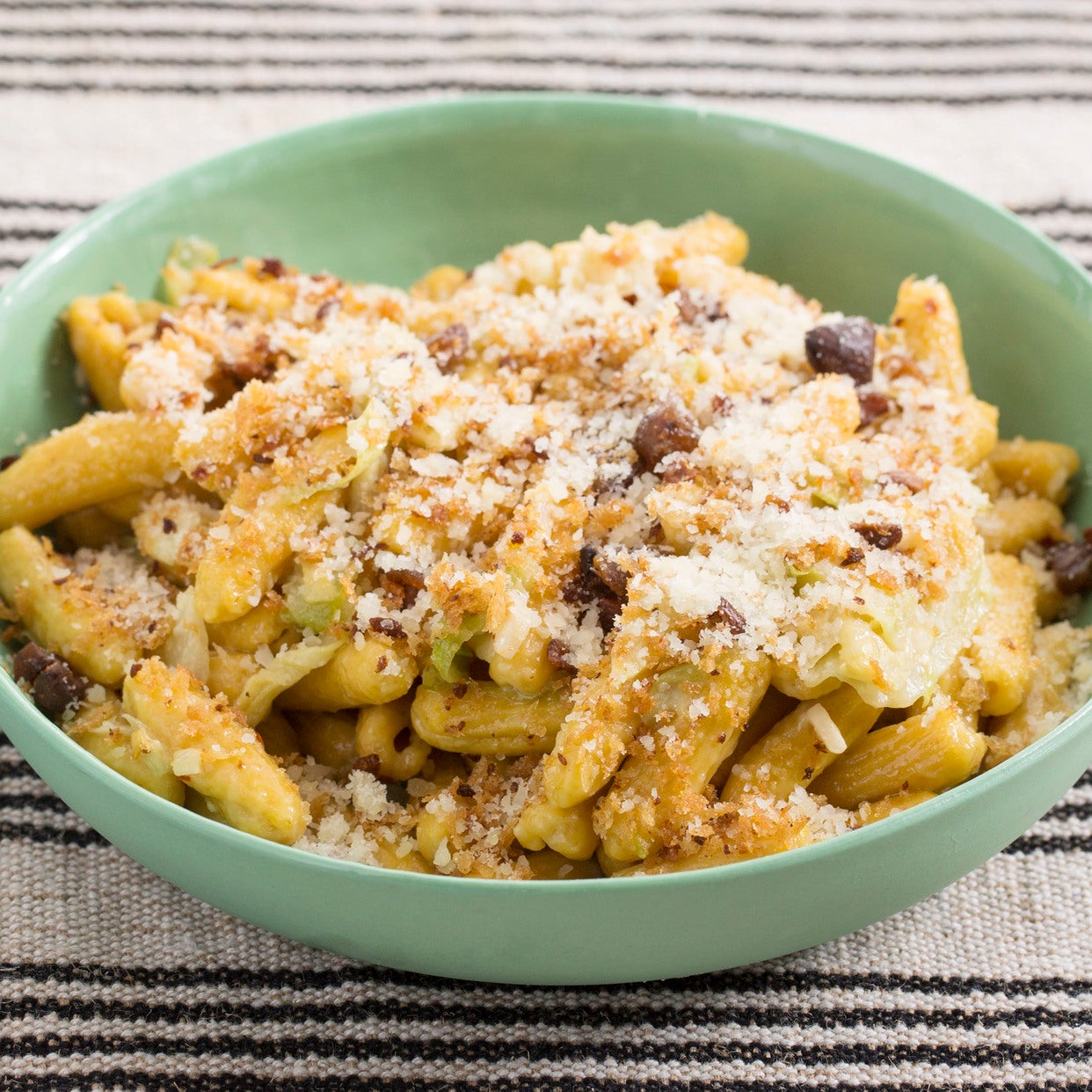 Recipe Fresh Cavatelli Pasta with Sautéed Cabbage & Chestnut