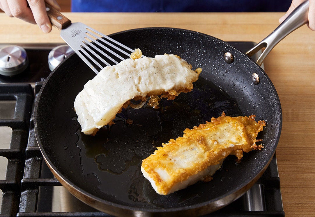 Recipe Tempura Fried Cod with ThaiStyle Vegetable Salad & Jasmine Rice Blue Apron