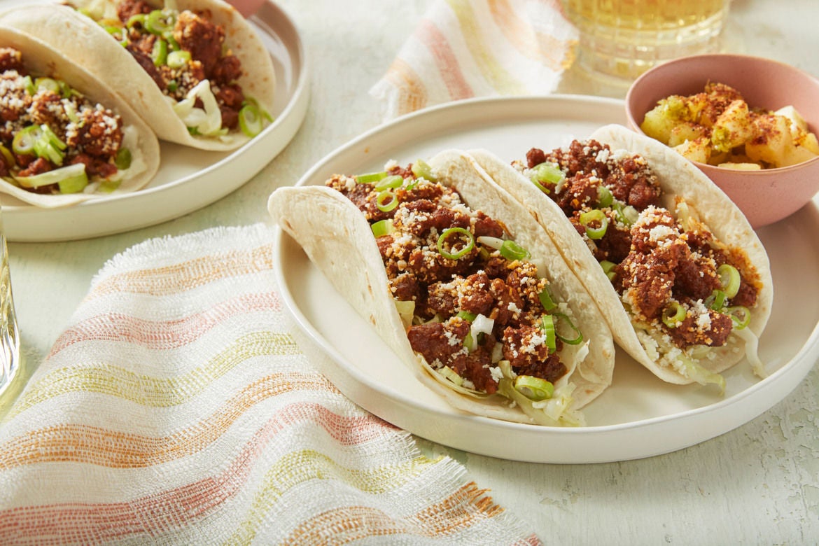 Recipe Pork & Cabbage Tacos with Pineapple & Pickled Jalapeño Salsa