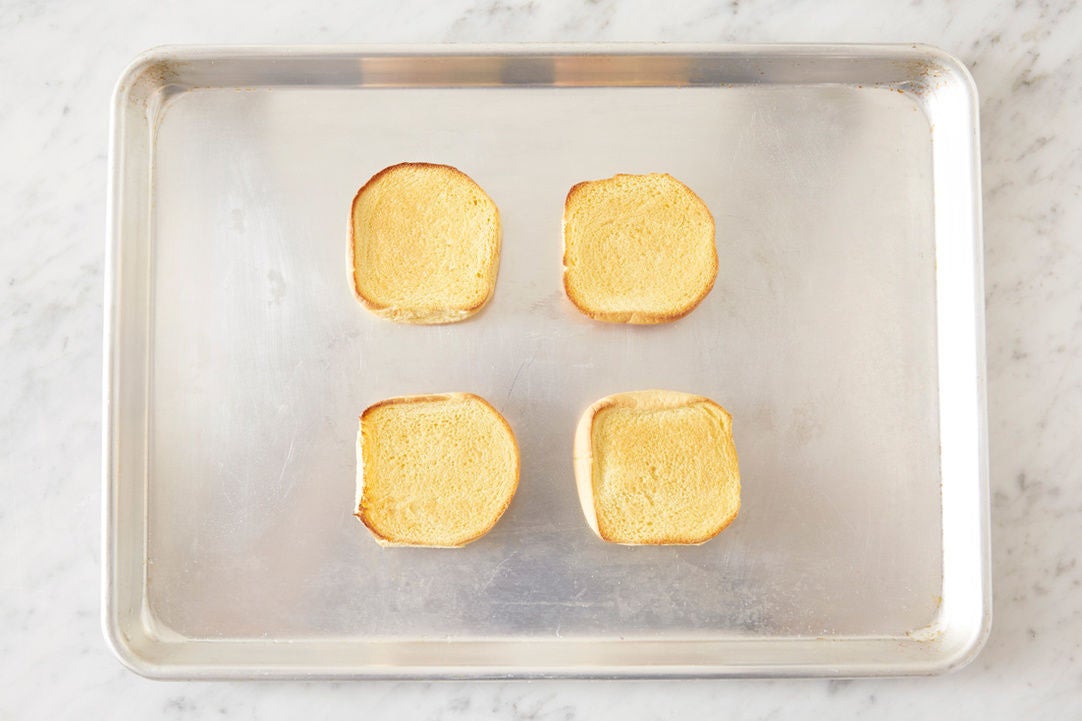 Recipe Shiitake Mushroom Burgers with Miso Mayonnaise & Roasted Sweet
