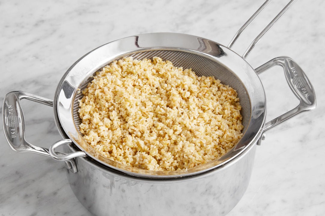 Recipe Za’atar Beef & Freekeh with Tzatziki & Feta Cheese Blue Apron