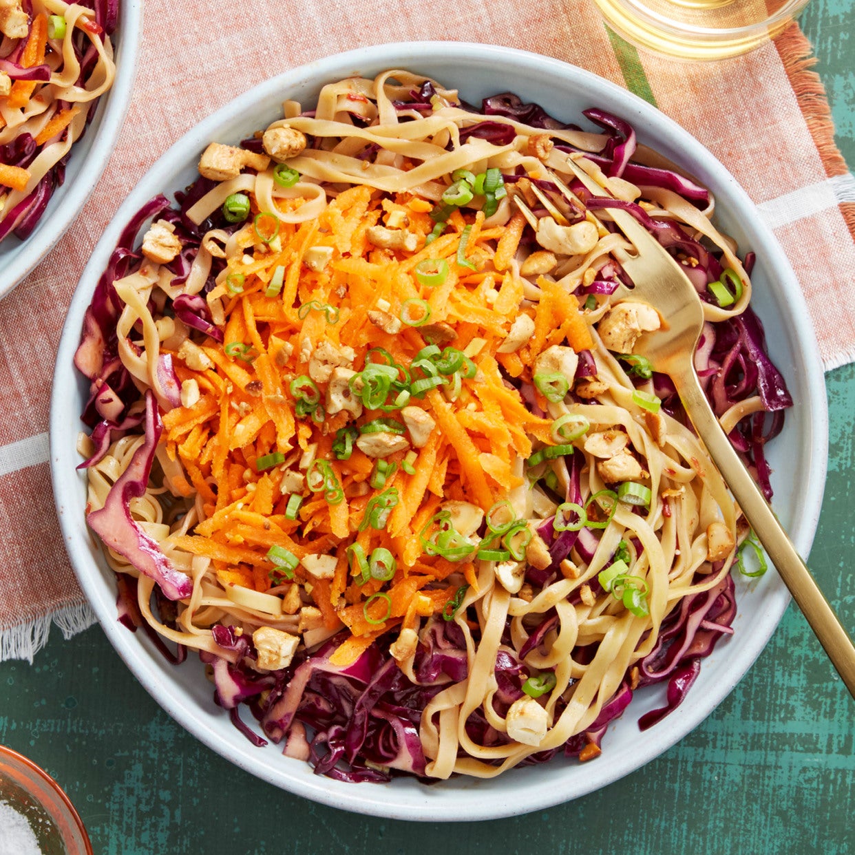 Recipe Fresh Wonton Noodles with Marinated Cabbage & Carrots Blue Apron